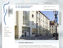Tablet Screenshot of km-internisten.de
